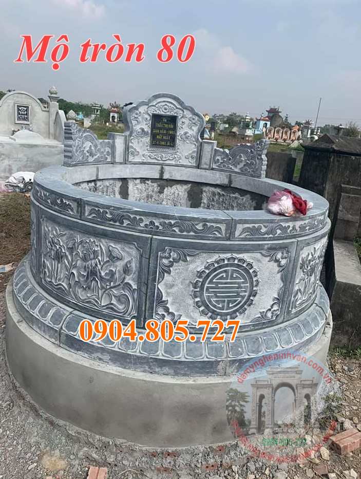 Nhung mau mo tron xay theo kich thuoc phong thuy