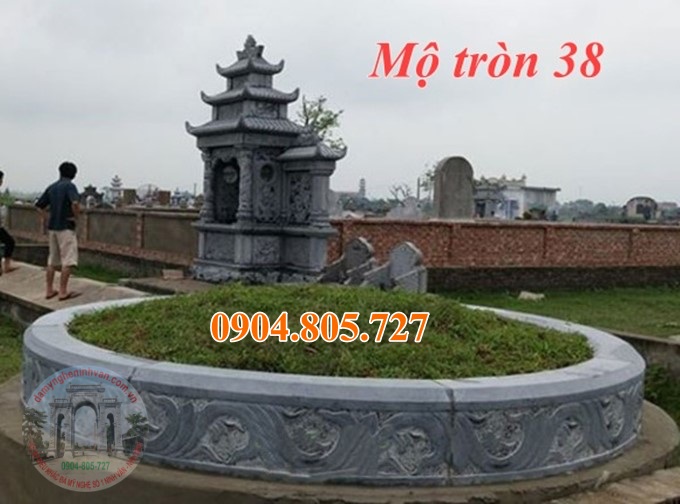 Nhung mau mo tron xay theo kich thuoc phong thuy