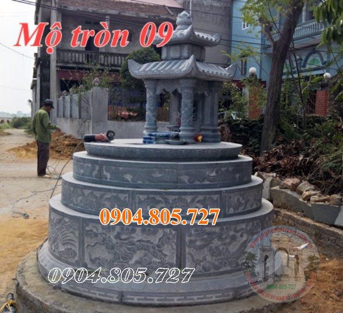 Nhung mau mo tron xay theo kich thuoc phong thuy