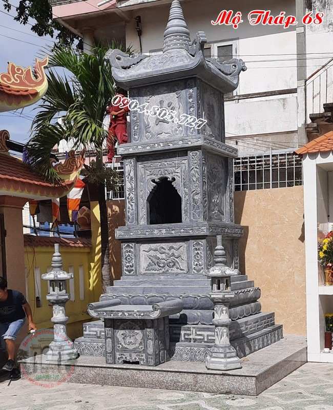 Thap mo da de tro cot tai Can Tho