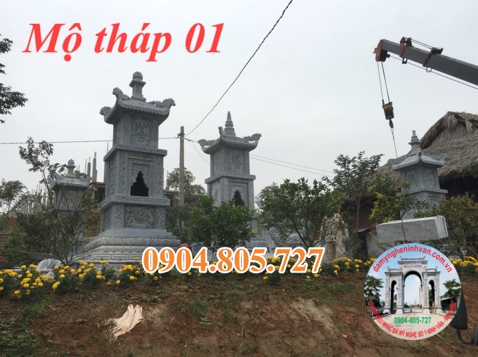 Thap mo su de hai cot tro cot bang da nam 2023