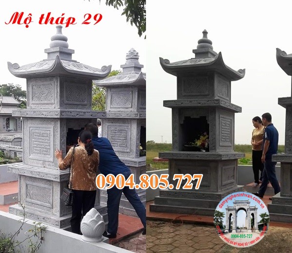 Thap mo su de hai cot tro cot bang da nam 2023