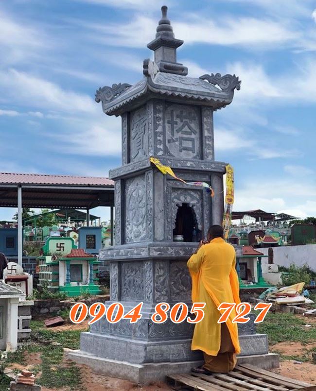 Thap tho tro cot bang da tai Ba Ria Vung Tau