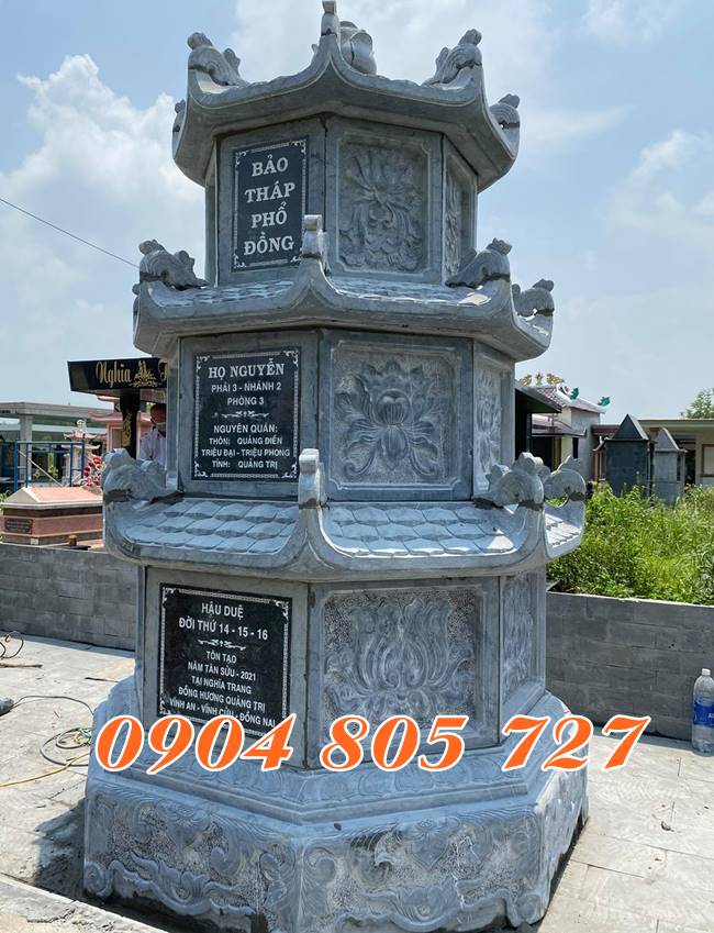 Thap tho tro cot bang da tai Ba Ria Vung Tau