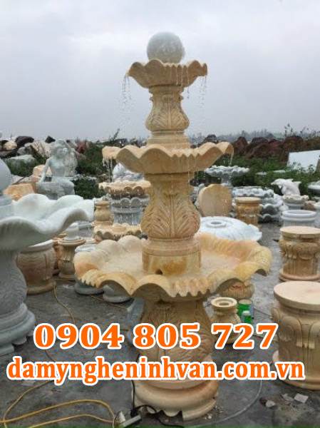 Thiet ke dai phun nuoc ho ca hop phong thuy