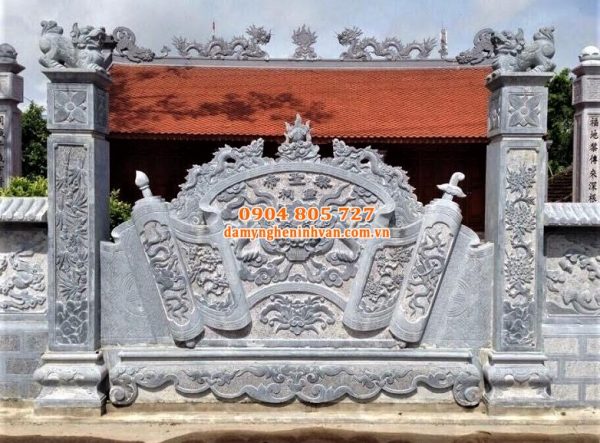 Tim hieu y nghia hoa tiet tren buc binh phong nha tho ho