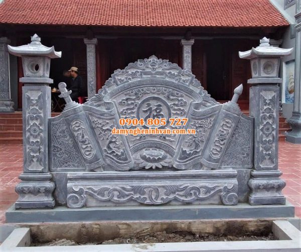 Tim hieu y nghia hoa tiet tren buc binh phong nha tho ho