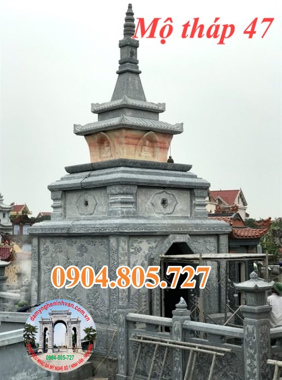 Xay mau mo thap phat giao bang da dep nam 2023