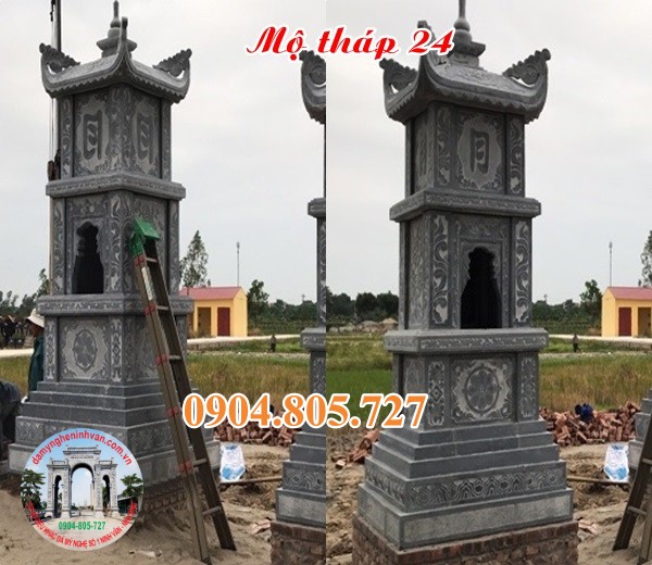 Xay mau mo thap phat giao bang da dep nam 2023