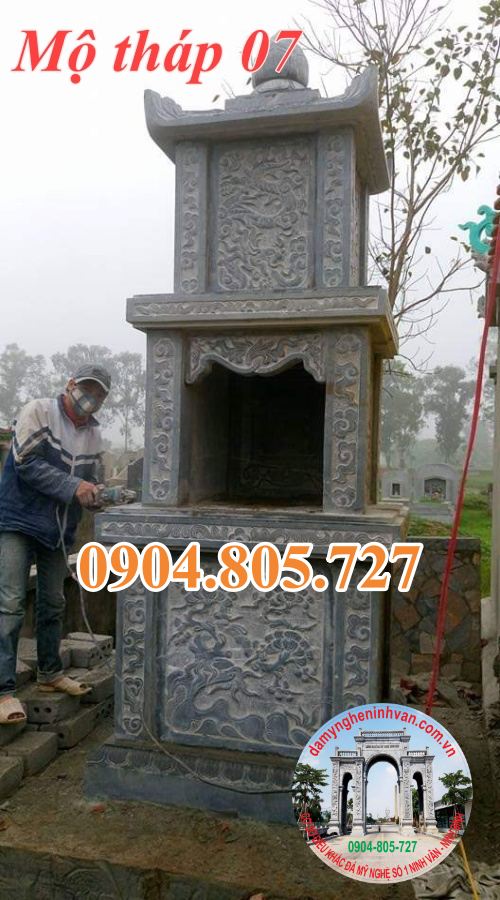 Xay mau mo thap phat giao bang da dep nam 2023