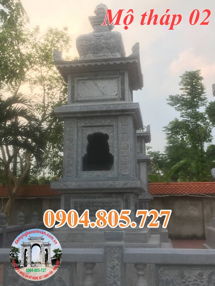 Xay mau mo thap phat giao bang da dep nam 2023