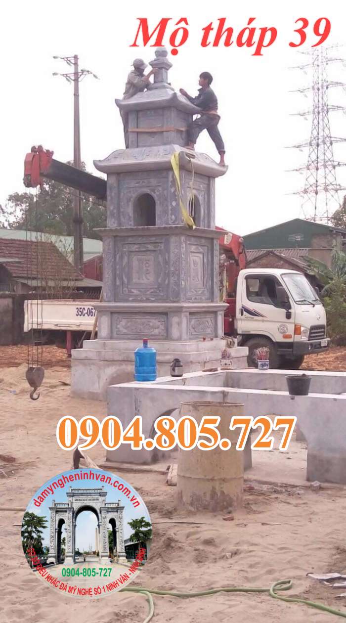 Xay mau mo thap phat giao bang da dep nam 2023