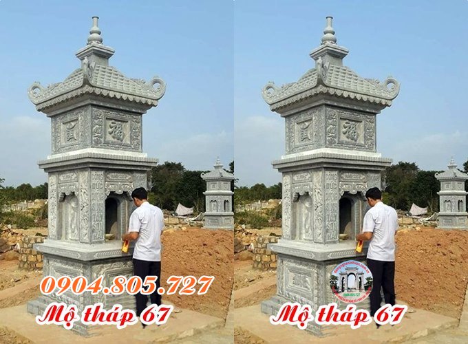 Xay mau mo thap phat giao bang da dep nam 2023