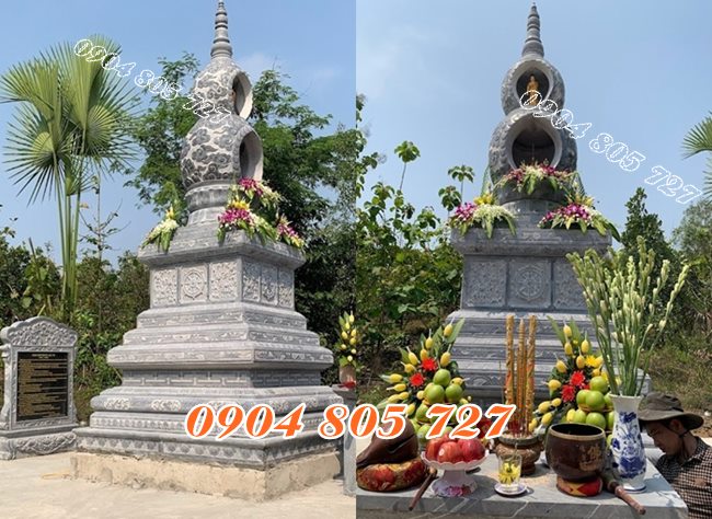 Xay mo thap da de tro cot hai cot nam 2023