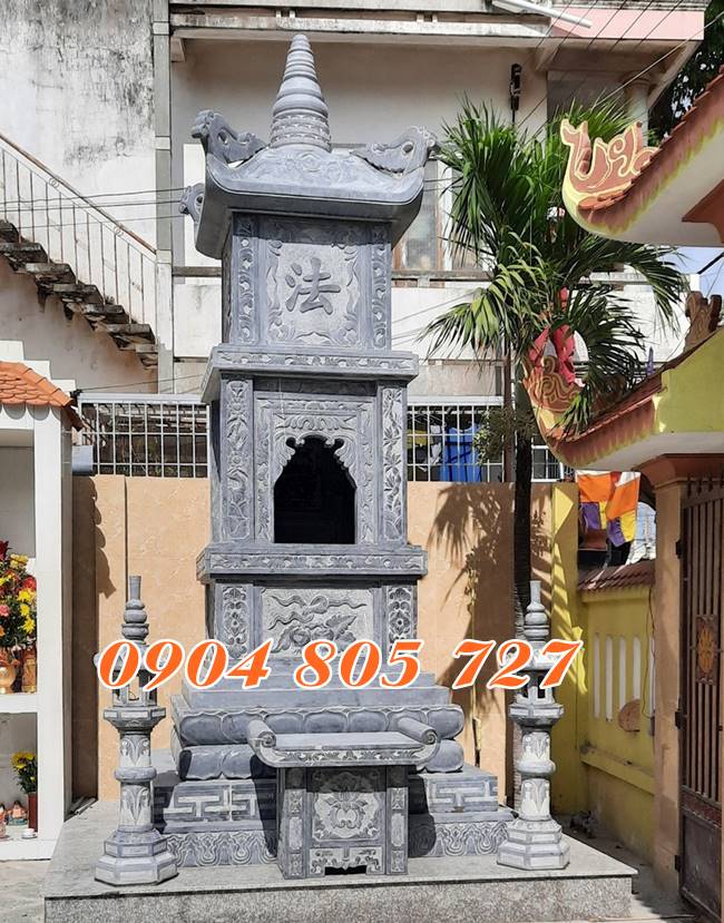 Xay mo thap da de tro cot hai cot nam 2023