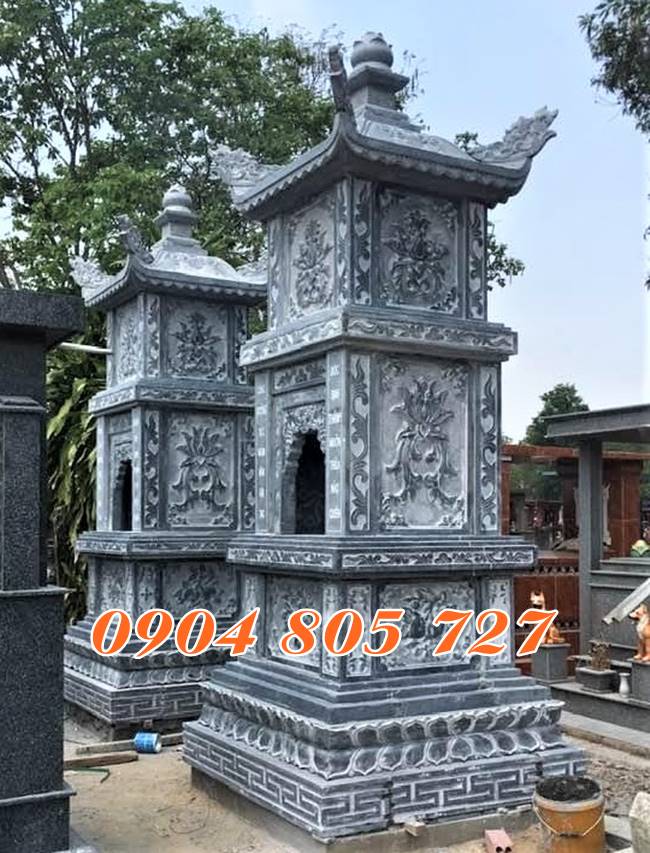 Xay mo thap da de tro cot hai cot nam 2023