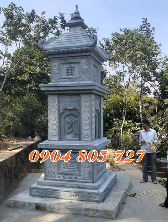 Xay mo thap da de tro cot hai cot nam 2023