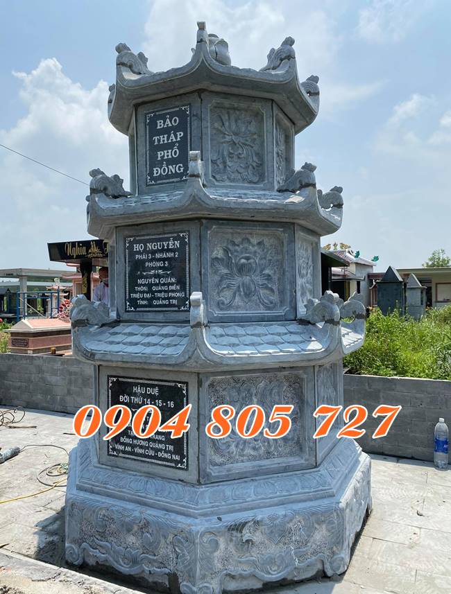 Xay mo thap da de tro cot hai cot nam 2023