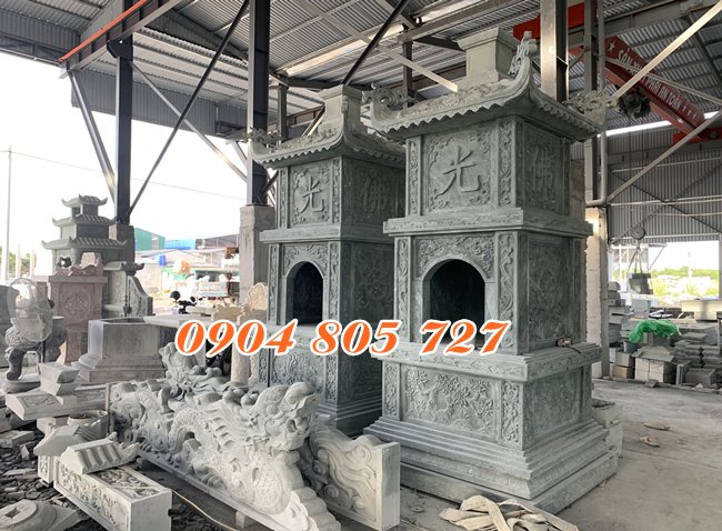 Xay mo thap da de tro cot hai cot nam 2023