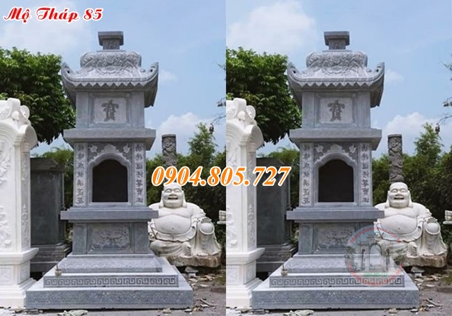 Xay mo thap de hai cot tai Dong Nai bang da