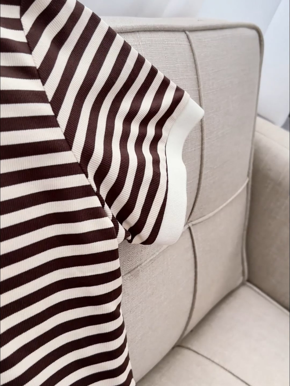 Ao Polo Soc Co Tim In Logo Tron 4M O Nguc Form Slimfit PO151 Soc Nau