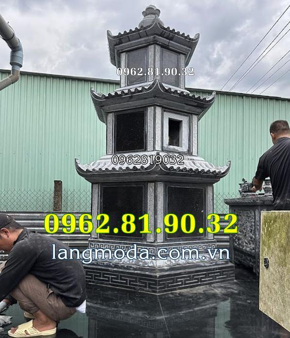 2025 Mau mo bao thap da luc giac dung tro cot hien dai