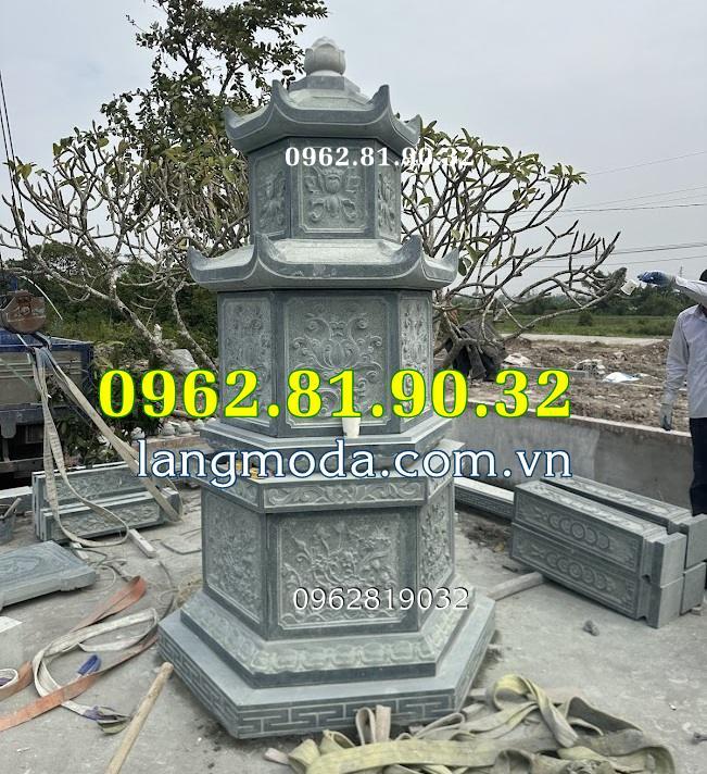 2025 Mau mo bao thap da luc giac dung tro cot hien dai