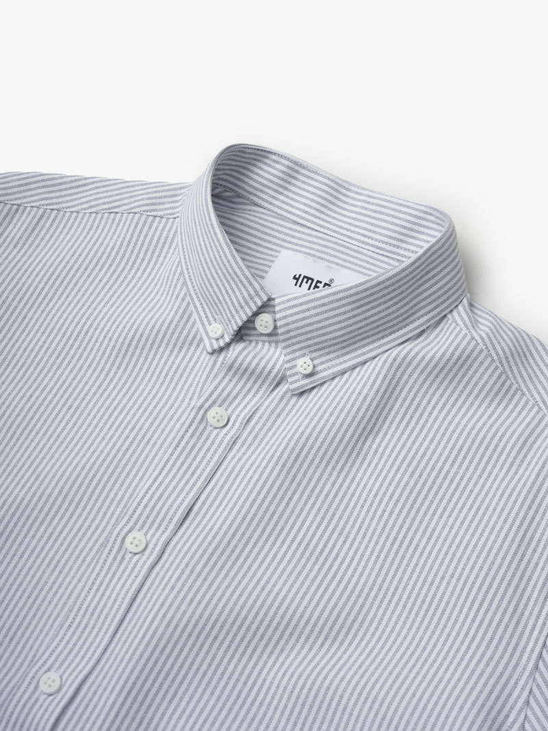 Ao So Mi Vai Oxford Soc Form Regular SM159 Soc Xam