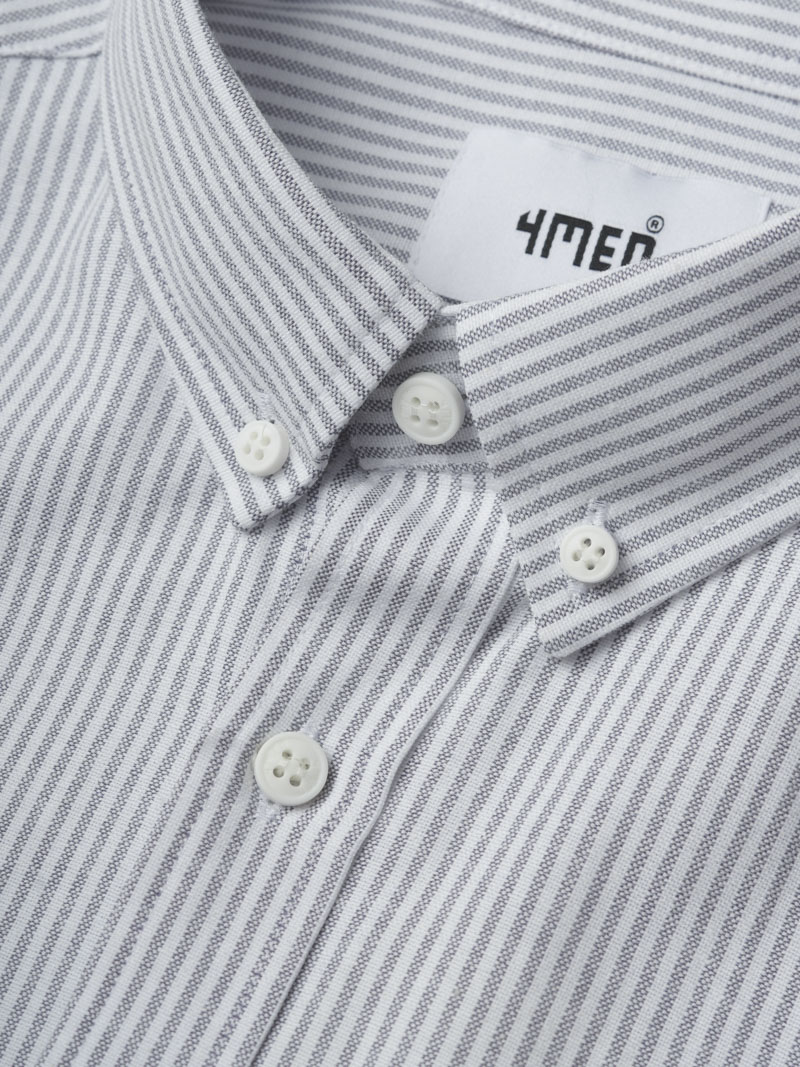 Ao So Mi Vai Oxford Soc Form Regular SM159 Soc Xam