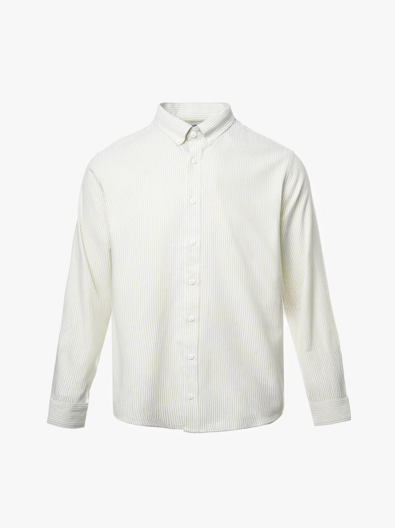 Ao So Mi Vai Oxford Soc Form Regular SM159 Soc Xanh La