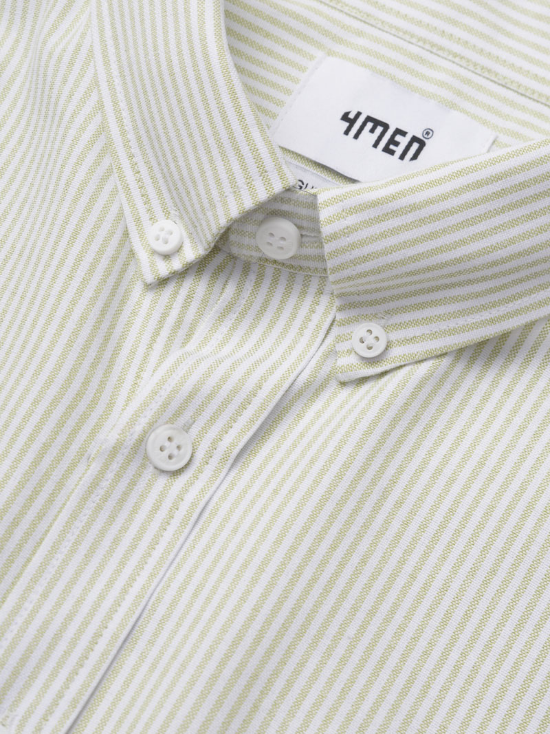 Ao So Mi Vai Oxford Soc Form Regular SM159 Soc Xanh La