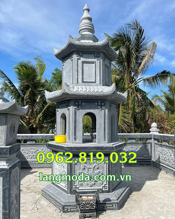 BT71 Mau thap de tro cot dep ban tai Ben Tre bang da