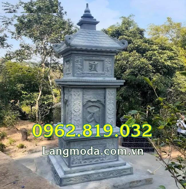 BT71 Mau thap de tro cot dep ban tai Ben Tre bang da