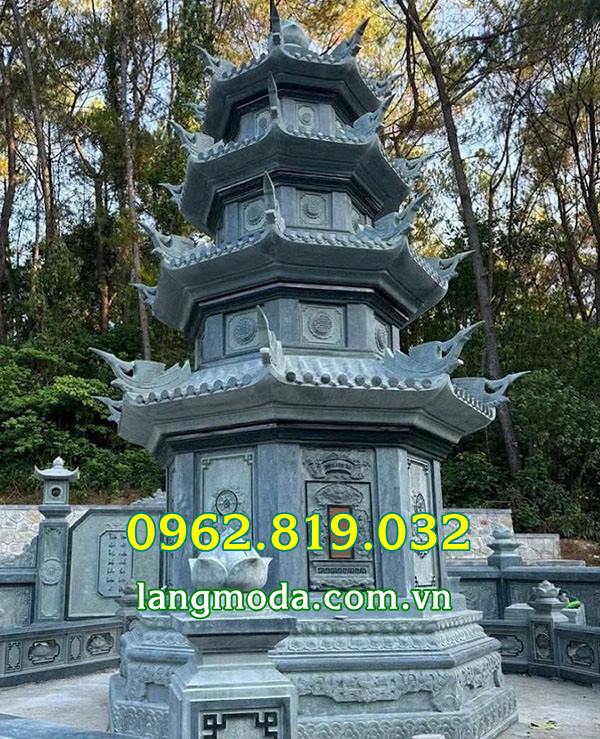 BT71 Mau thap de tro cot dep ban tai Ben Tre bang da