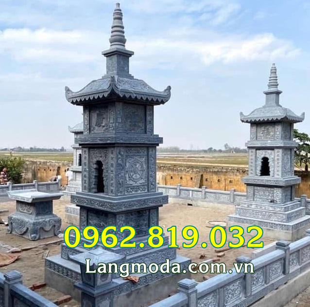 BT71 Mau thap de tro cot dep ban tai Ben Tre bang da