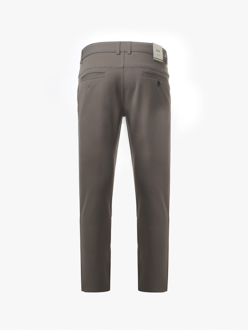 Quan Kaki Slimfit Tron QK018 Mau Nau Dam