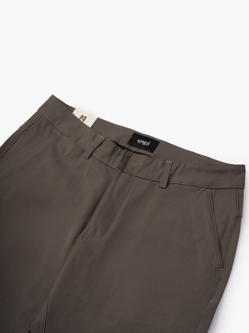 Quan Kaki Slimfit Tron QK018 Mau Nau Dam