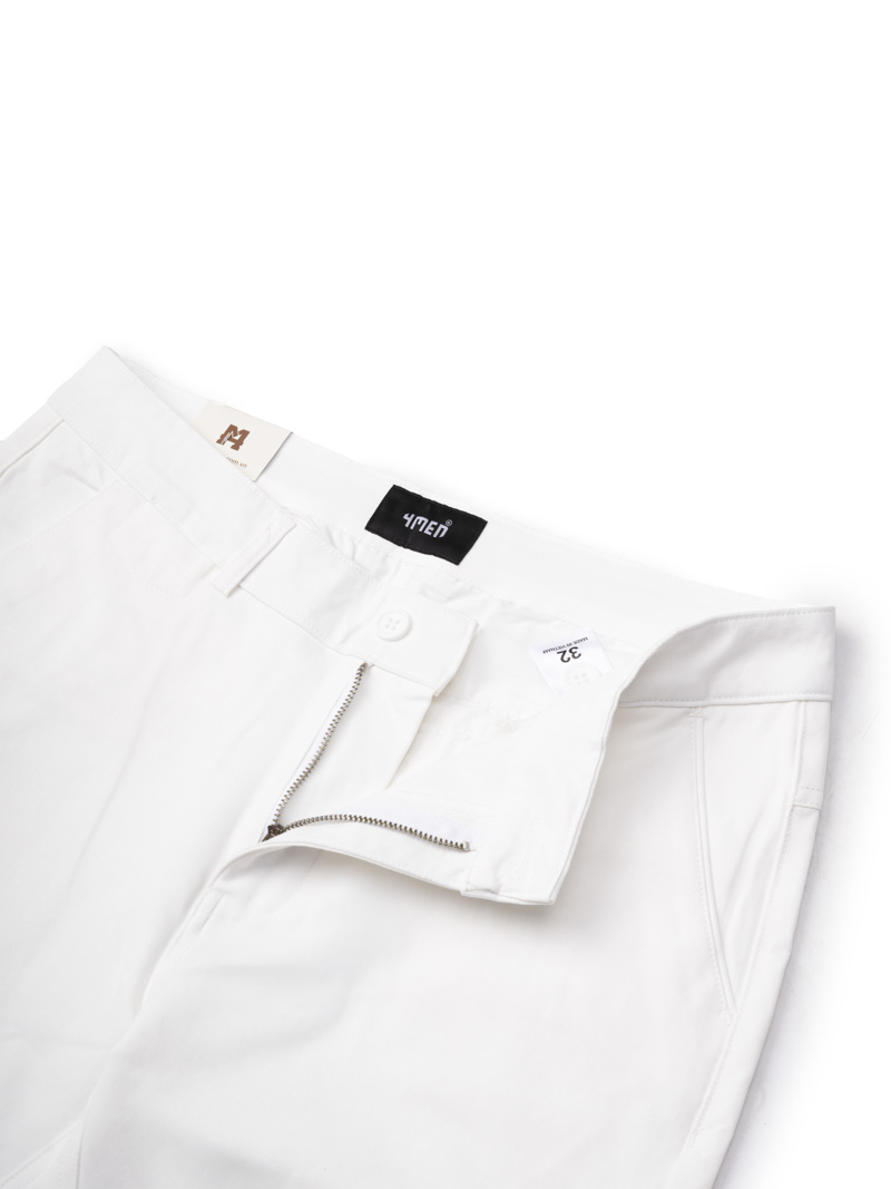 Quan Kaki Slimfit Tron QK018 Mau Trang