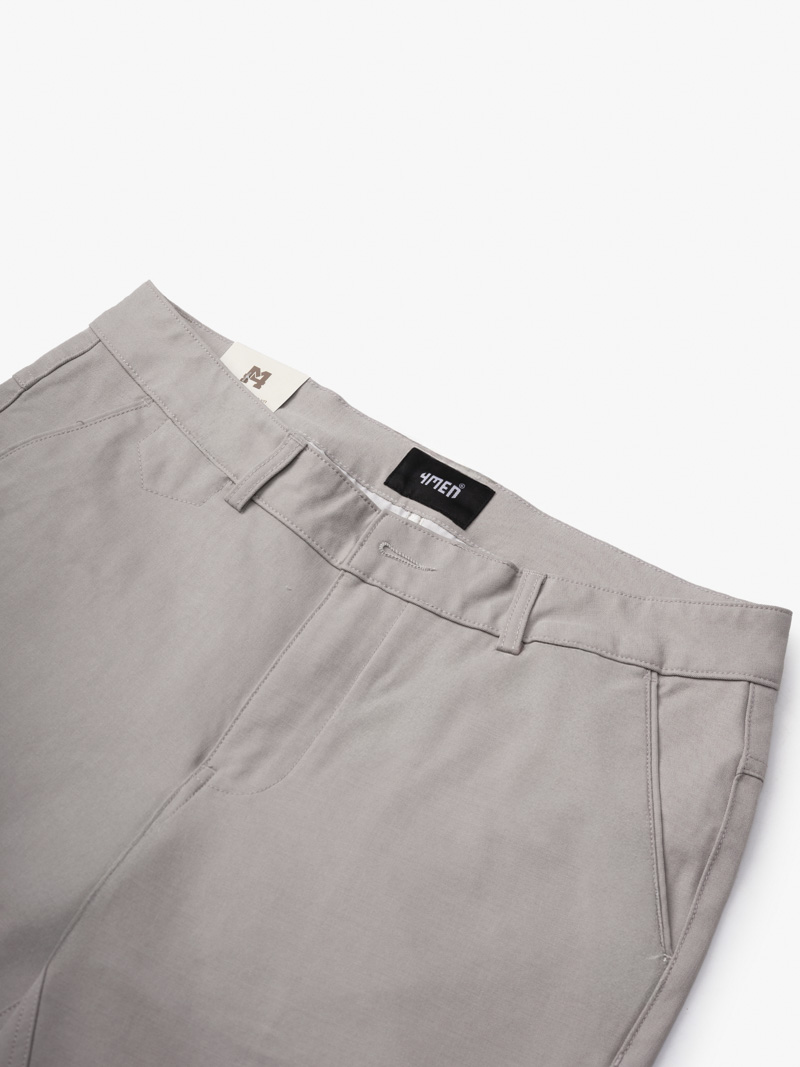 Quan Kaki Slimfit Tron QK018 Mau Xam Nhat