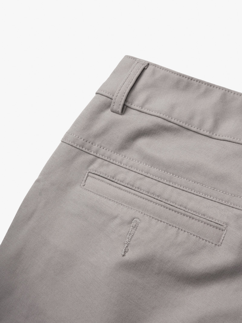 Quan Kaki Slimfit Tron QK018 Mau Xam Nhat