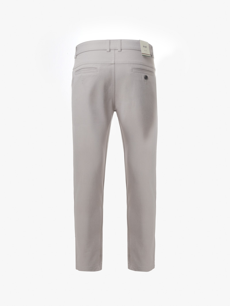 Quan Kaki Slimfit Tron QK018 Mau Xam Nhat