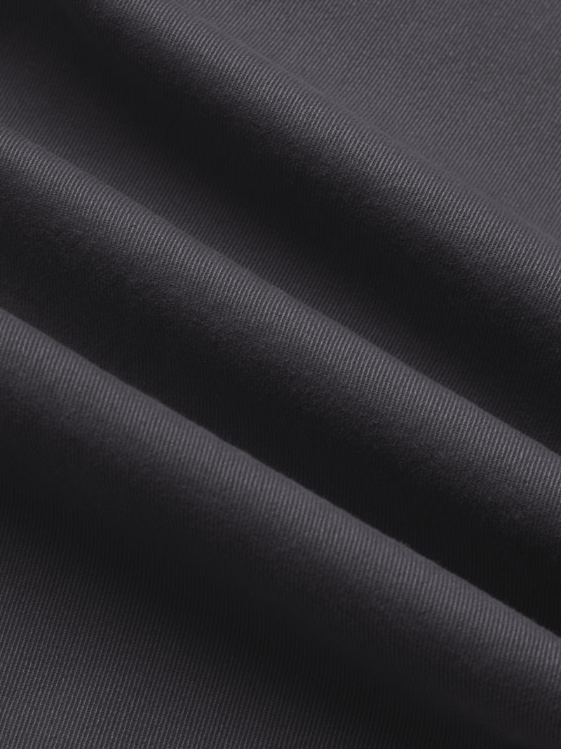 Quan Kaki Tron Signature Gan Tag Kim Loai Form Slimfit QK028 Mau Xanh Dam