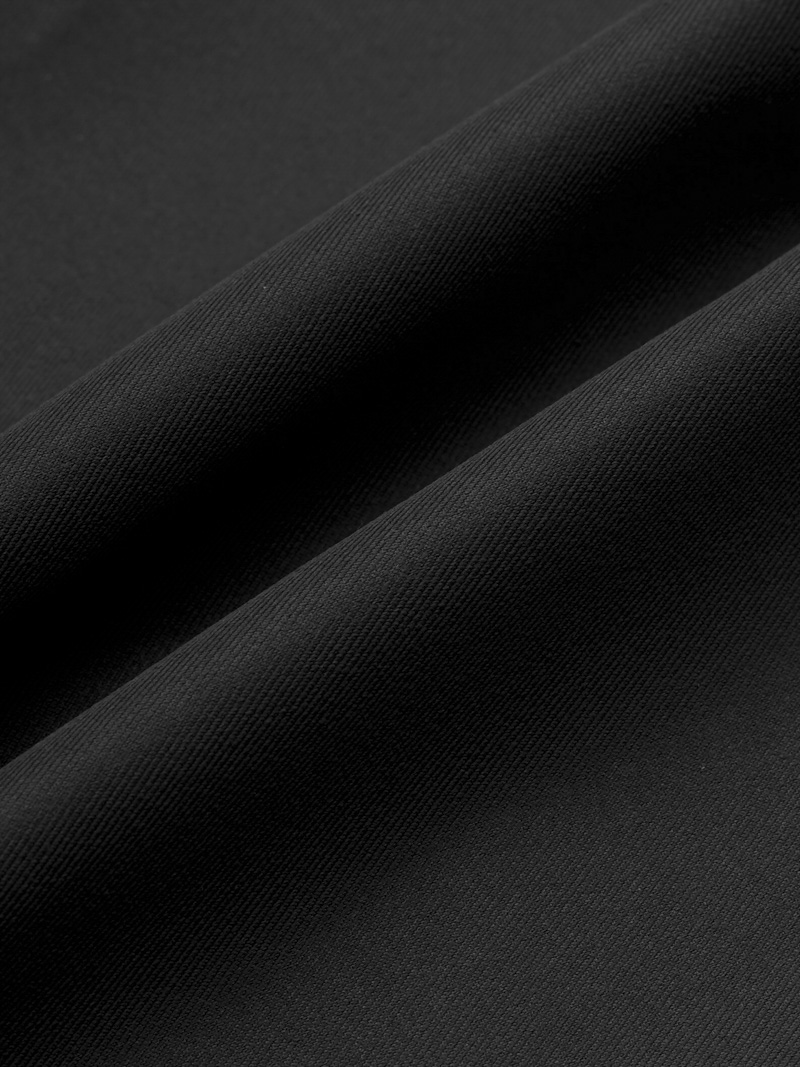 Quan Short Kaki Lung Thun Xep Ly Form Regular QS065 Mau Den