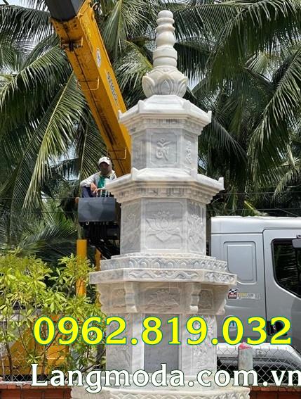 Tay Ninh ban thap dung tro cot dep bang da tu nhien