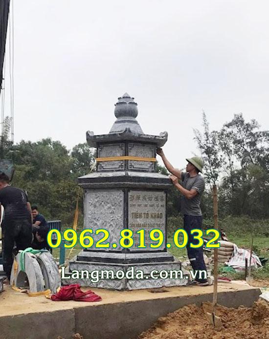 Thap tho cot nho bang da Mau ma dep ben gia tot 2025