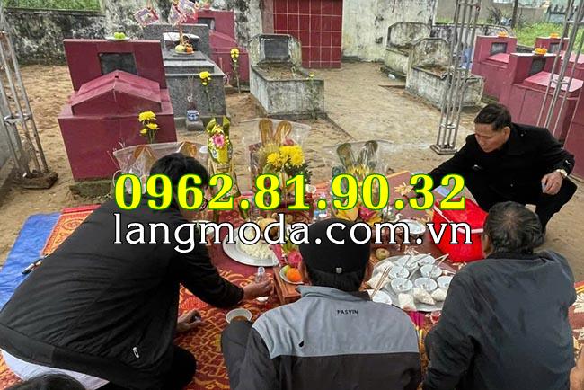 Van khan cung xay mo Cach sap le cung dong tho xay mo day du nhat hien nay