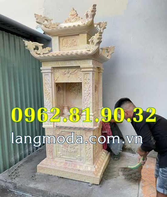 86 Binh Thuan Xay am tho de hu tro cot ong ba tai Binh Thuan bang da